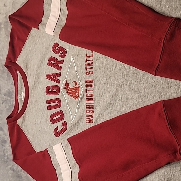 0451. Vintage ~ WSU~ Cougar Pride ~ Pullover Crew Neck ~ Sweatshirt ♥️ - Picture 3 of 10